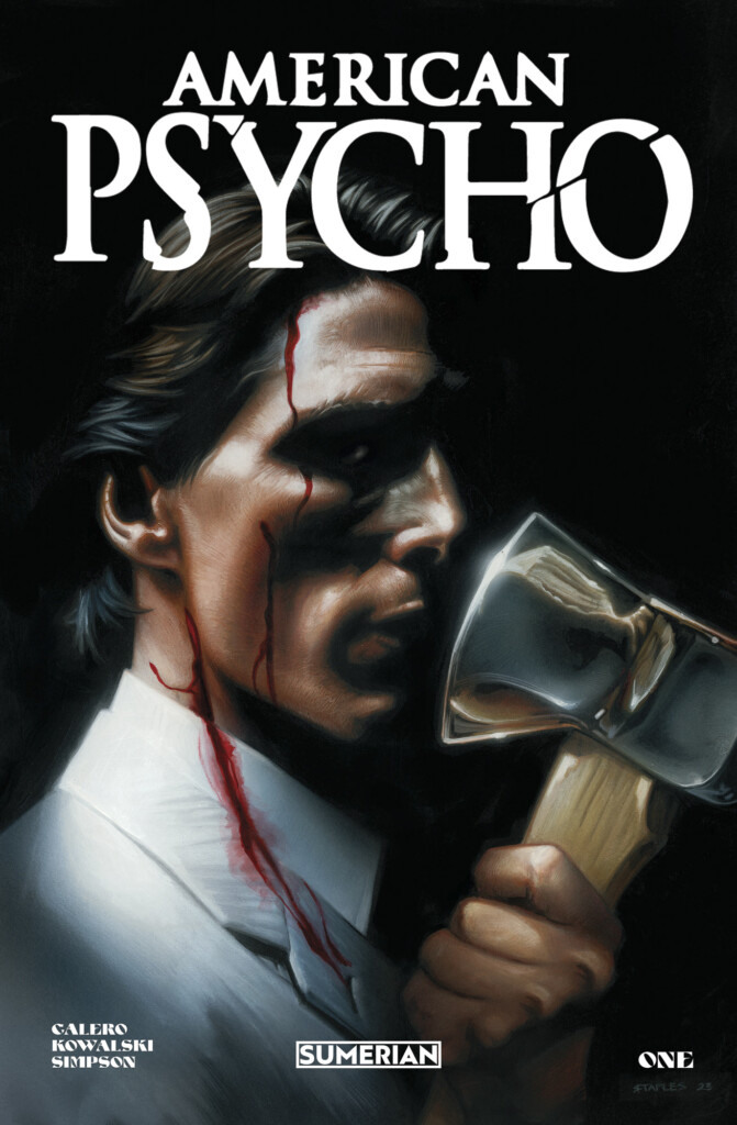 Capa da HQ de Psicopata Americano