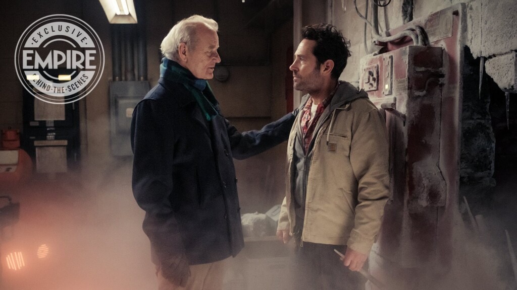 Bill Murray e Paul Rudd no novo Ghostbusters