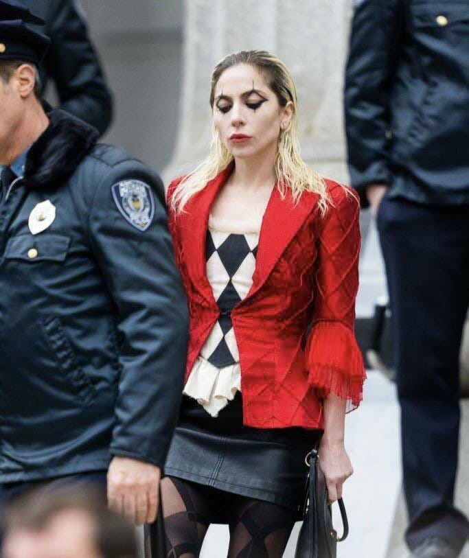 Lady Gaga como Arlequina