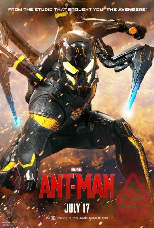 Homem-Formiga poster Jaqueta Amarela