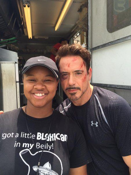 Robert Downey Jr destruido set Capitao America