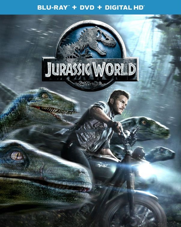 jurassic world capa blu-ray