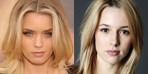 Da esquerda para a direita: Abbey Lee e Alona Tal