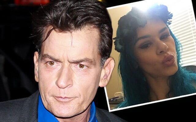 Charlie Sheen e Sara Bentley