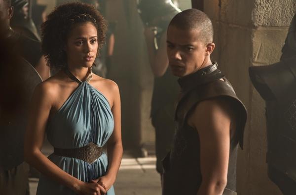 Missandei e Verme Cinzento