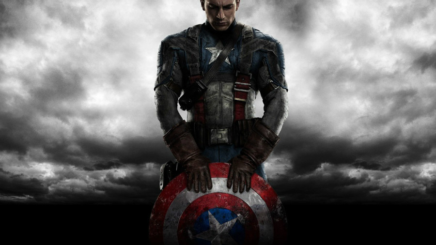 capitao america caido