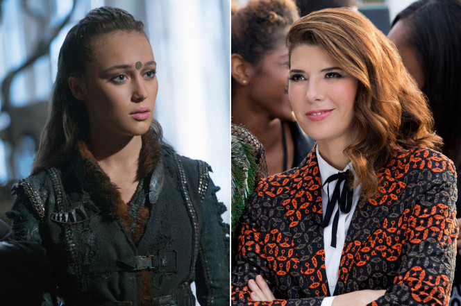Alycia Debnam-Carey como Lexa em The 100; Marisa Tomei como Mimi em Empire