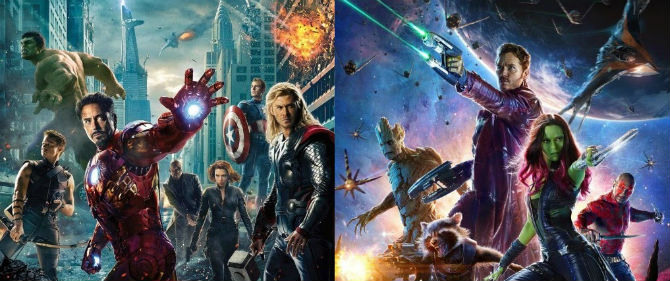 Vingadores e Guardiões da Galáxia