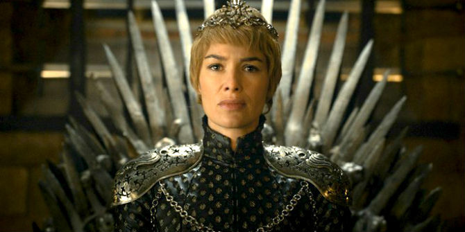 Lena Headey como Cersei em Game of Thrones