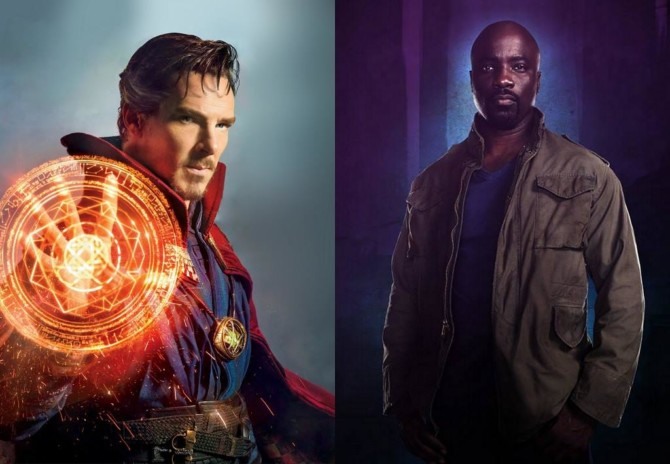  Doutor Estranho e Luke Cage 