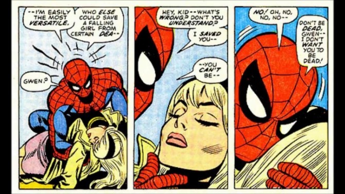 Gwen Stacy morte