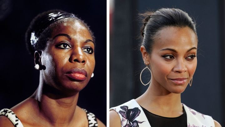 Nina Simone e Zoe Saldana