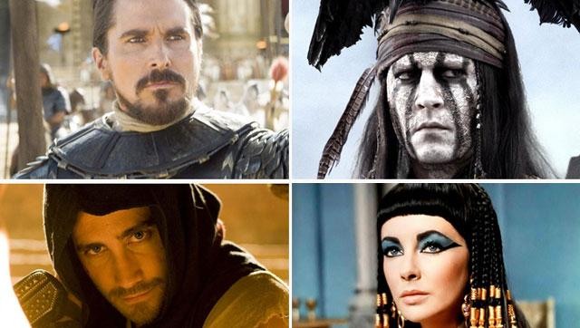 Exemplos recentes e antigos de whitewashing