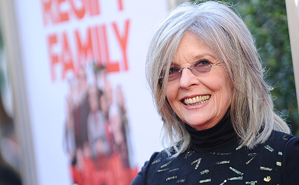 A atriz Diane Keaton