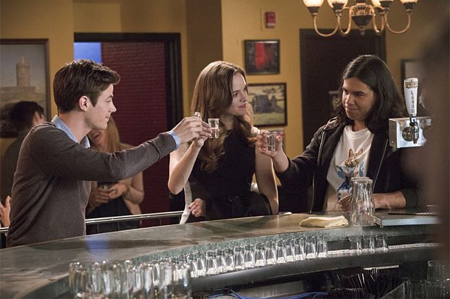 A turma muito unida de The Flash