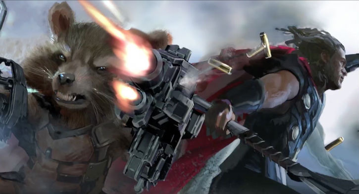 vingadoresrocketthor