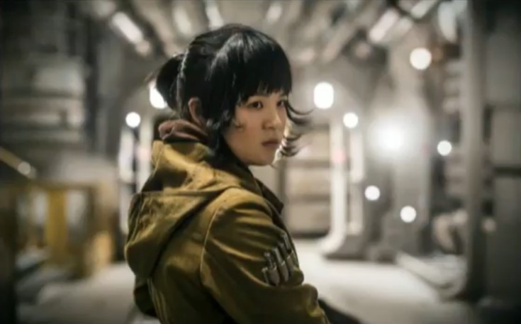 Rose, personagem de Kelly Marie Tran em Star Wars: Os Últimos Jedi.