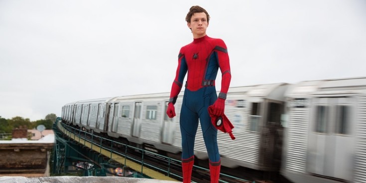 Tom Holland como Homem-Aranha.