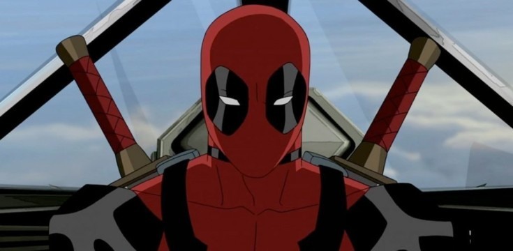 Deadpool em animação.