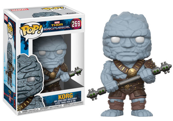 Korg da linha Funko de Thor.