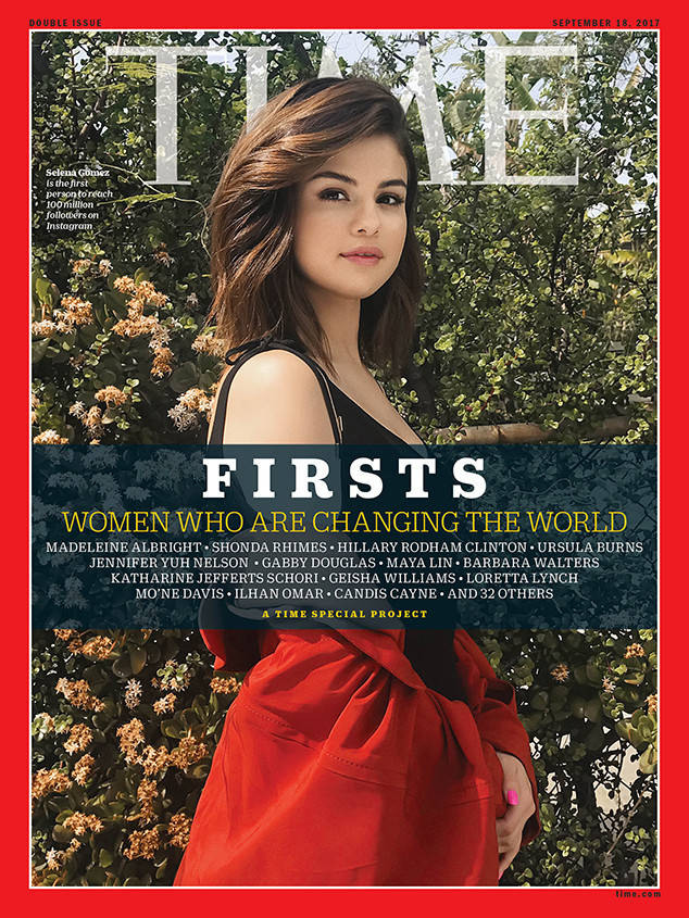 Capa de Selena Gomez para a Time