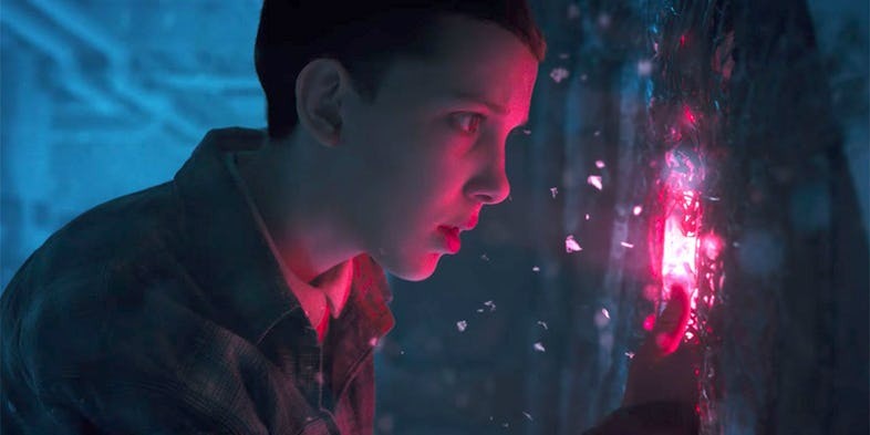 Millie Bobby Brown como Eleven