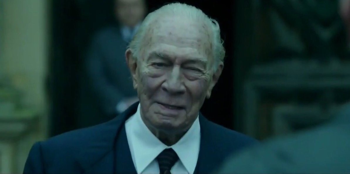 Christopher Plummer em Todo o Dinheiro do Mundo.
