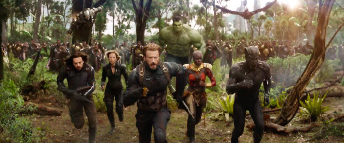 Vingadores: Guerra Infinita.