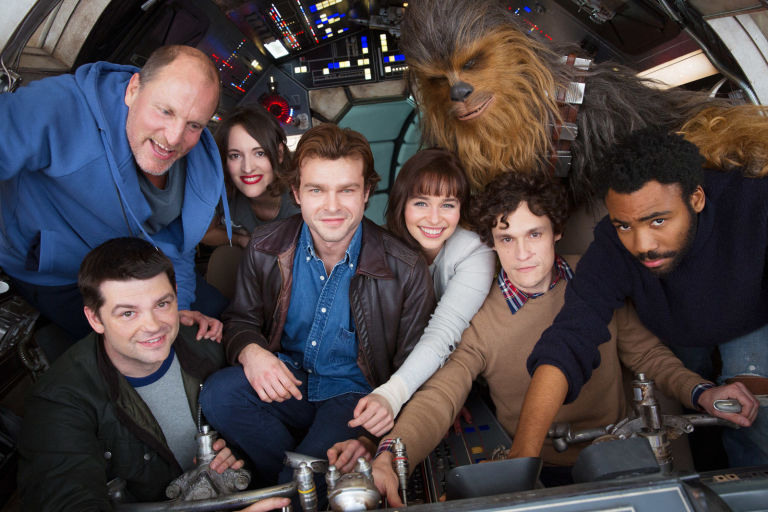 Elenco do filme de Han Solo.
