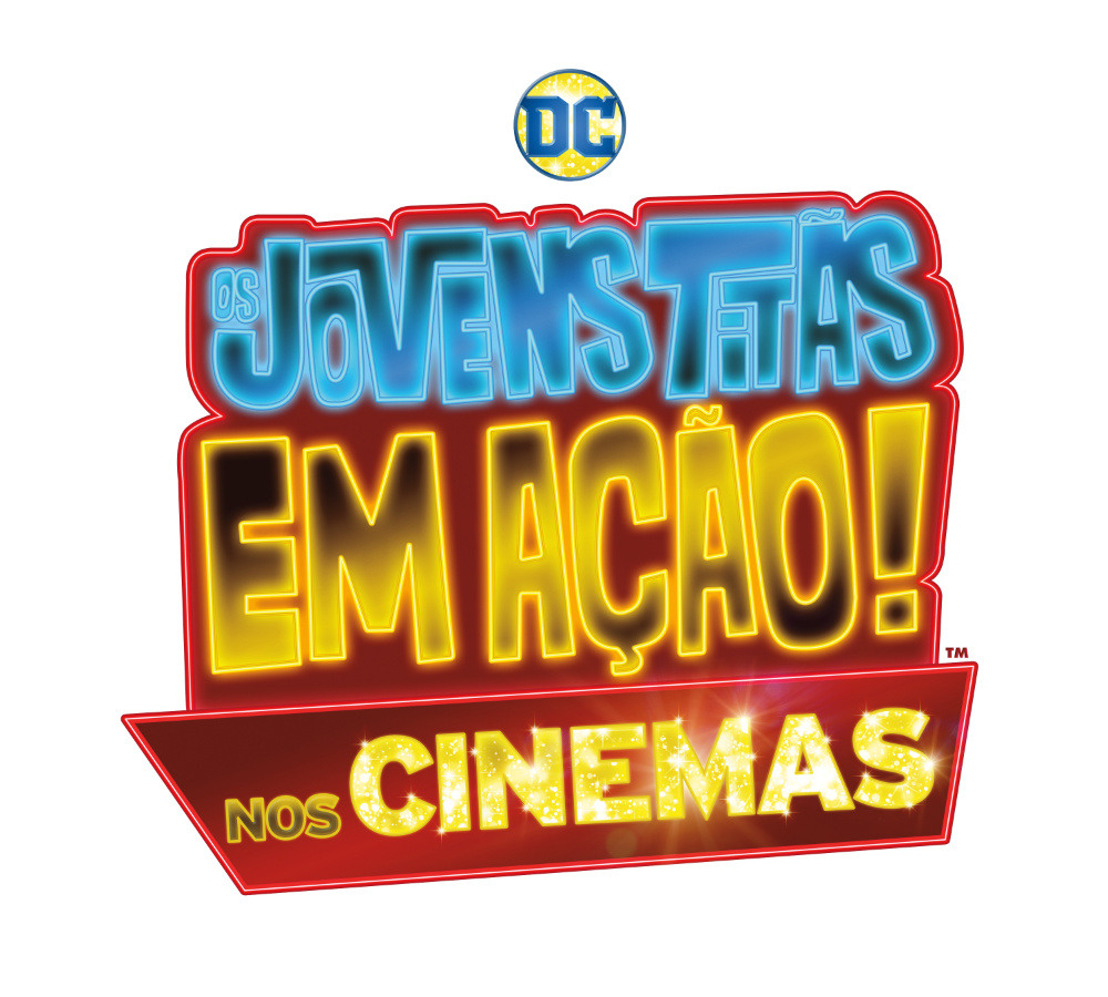 Logo dos Jovens Titãs no cinema