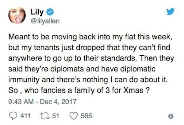 O tuíte apagado por Allen