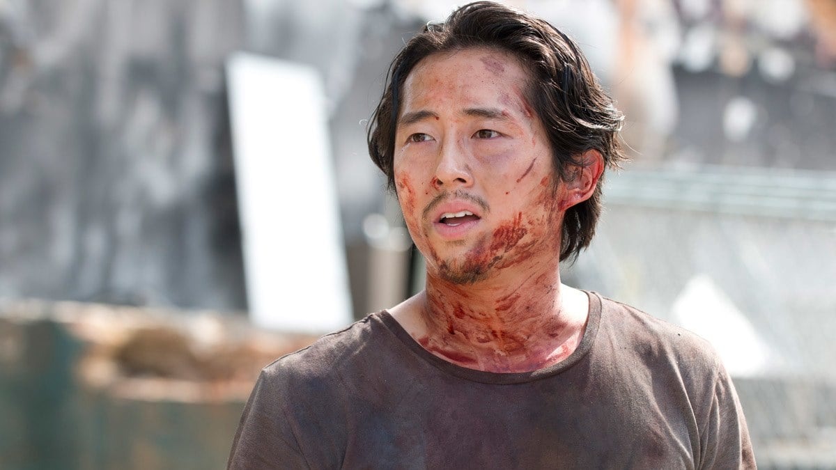 Steven Yeun em The Walking Dead