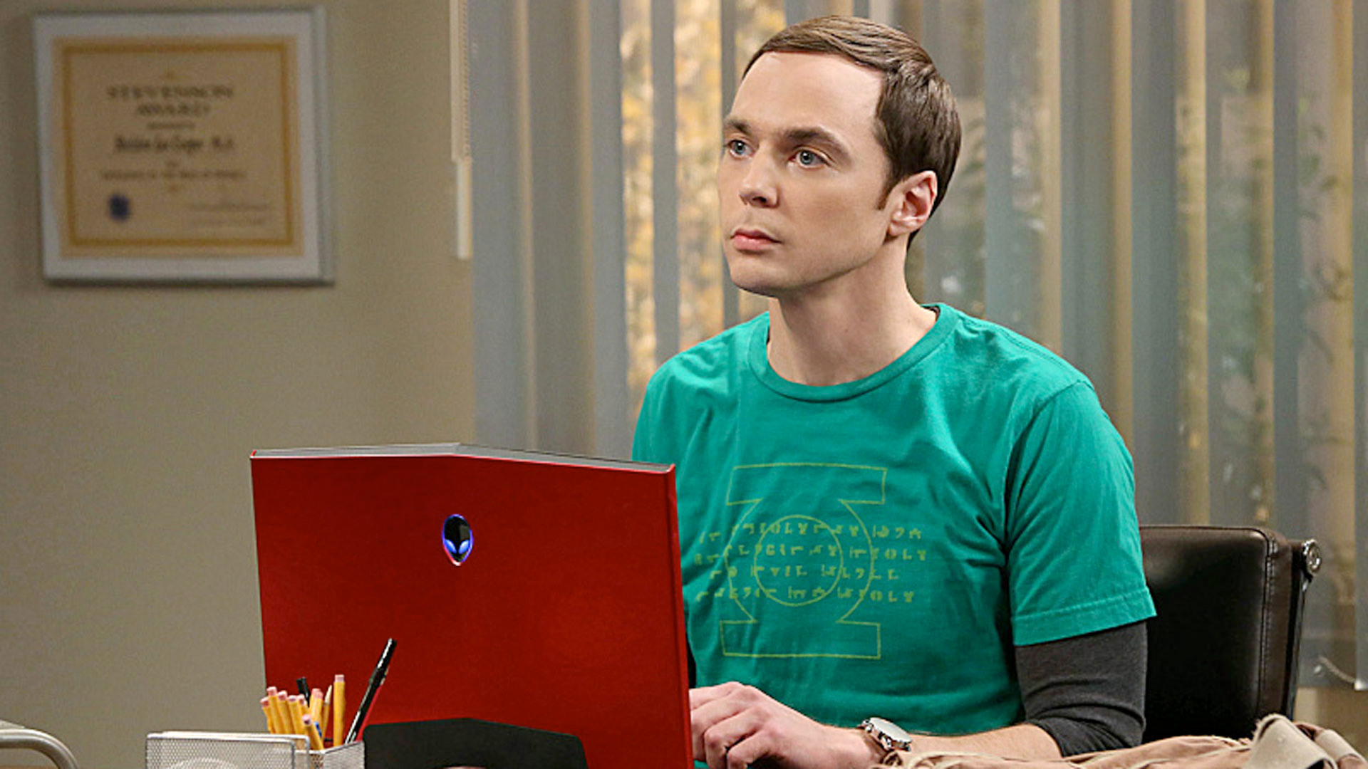 Sheldon em The Big Bang Theory