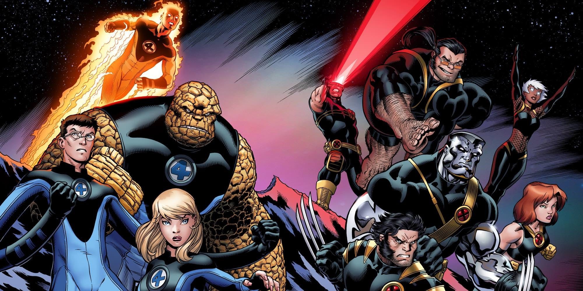 X-Men e Quarteto Fantastico