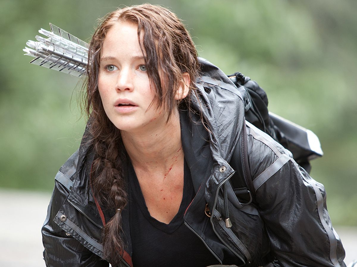 Jennifer Lawrence em Jogos Vorazes