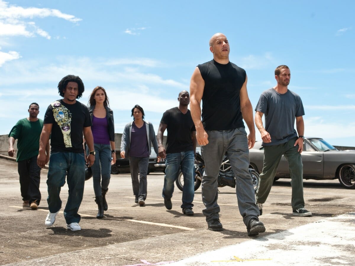 O elenco de Velozes e Furiosos 5