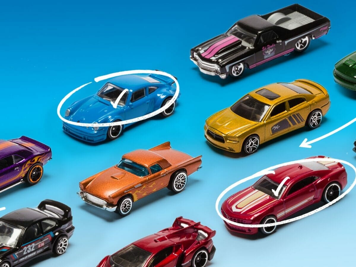 Hot Wheels é uma famosa marca de brinquedos