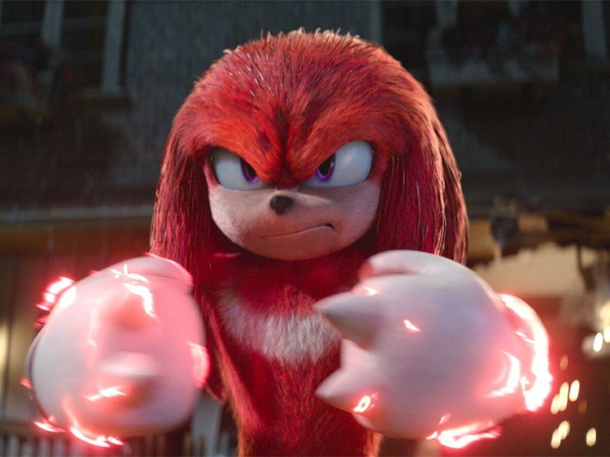 Knuckles é um dos antagonistas de Sonic 2
