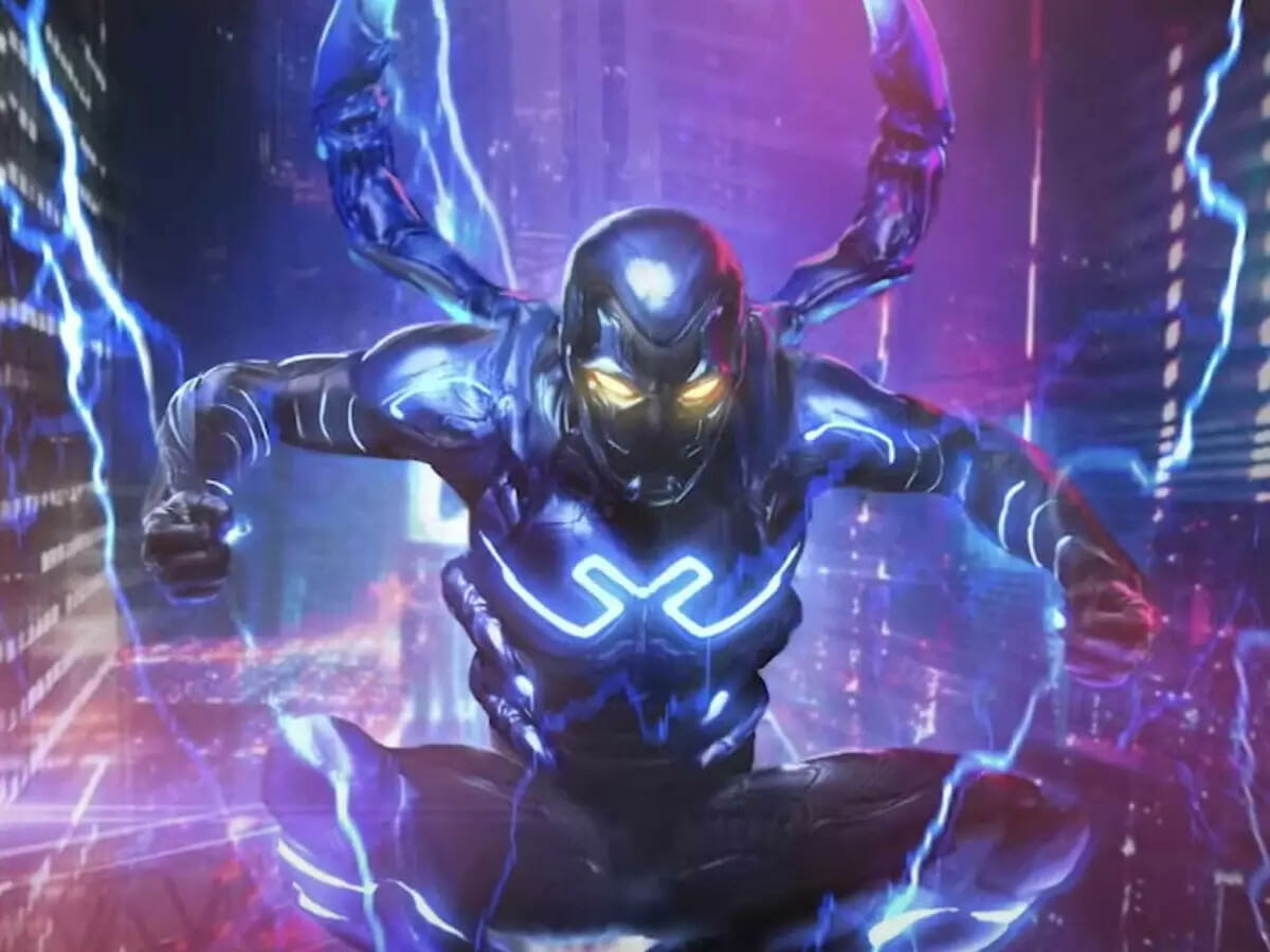 Arte oficial de Besouro Azul
