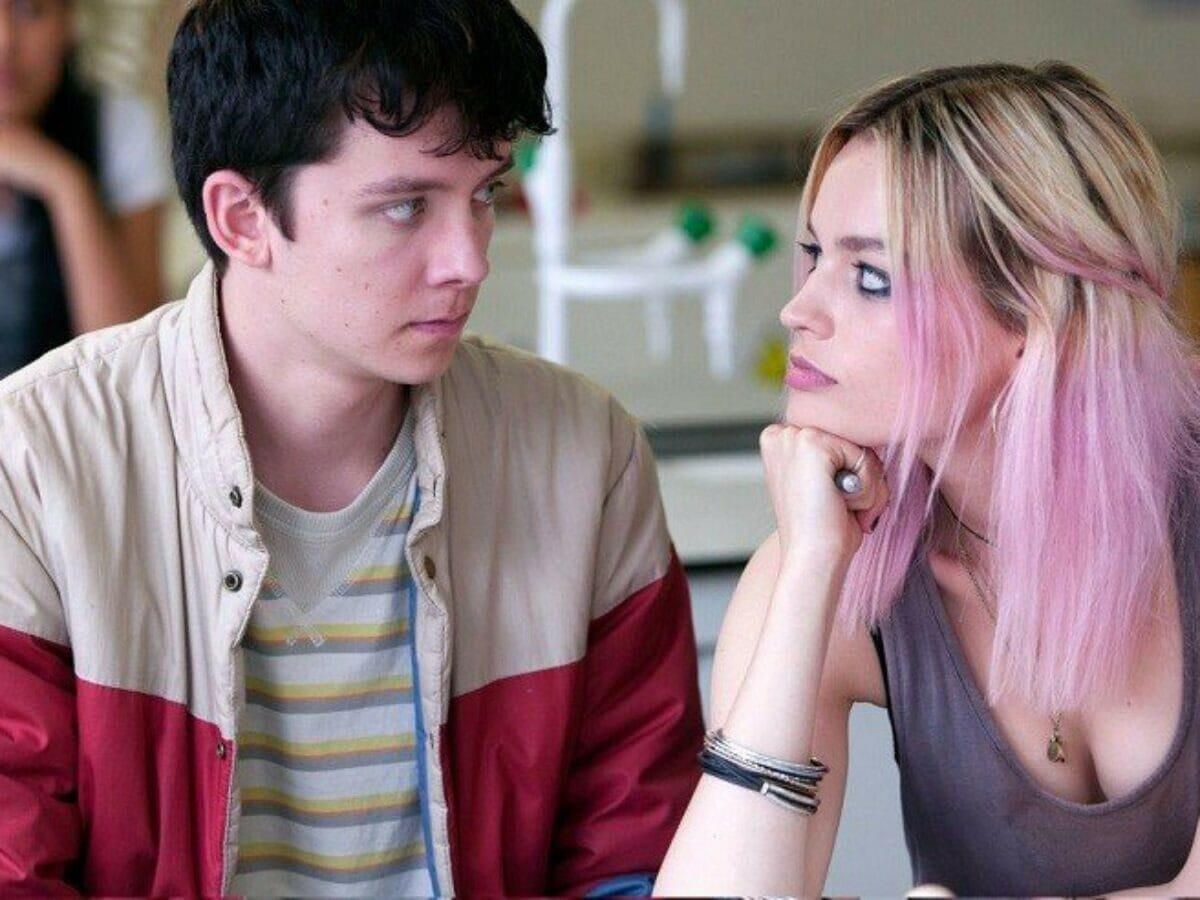 Otis e Maeve em Sex Education