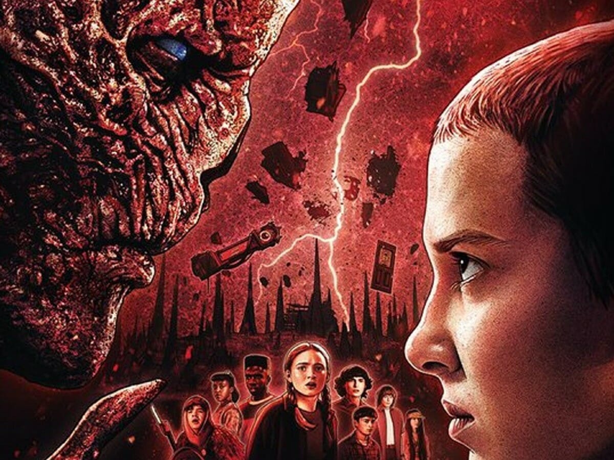 Eleven e Vecna se encaram no poster de Stranger Things 4