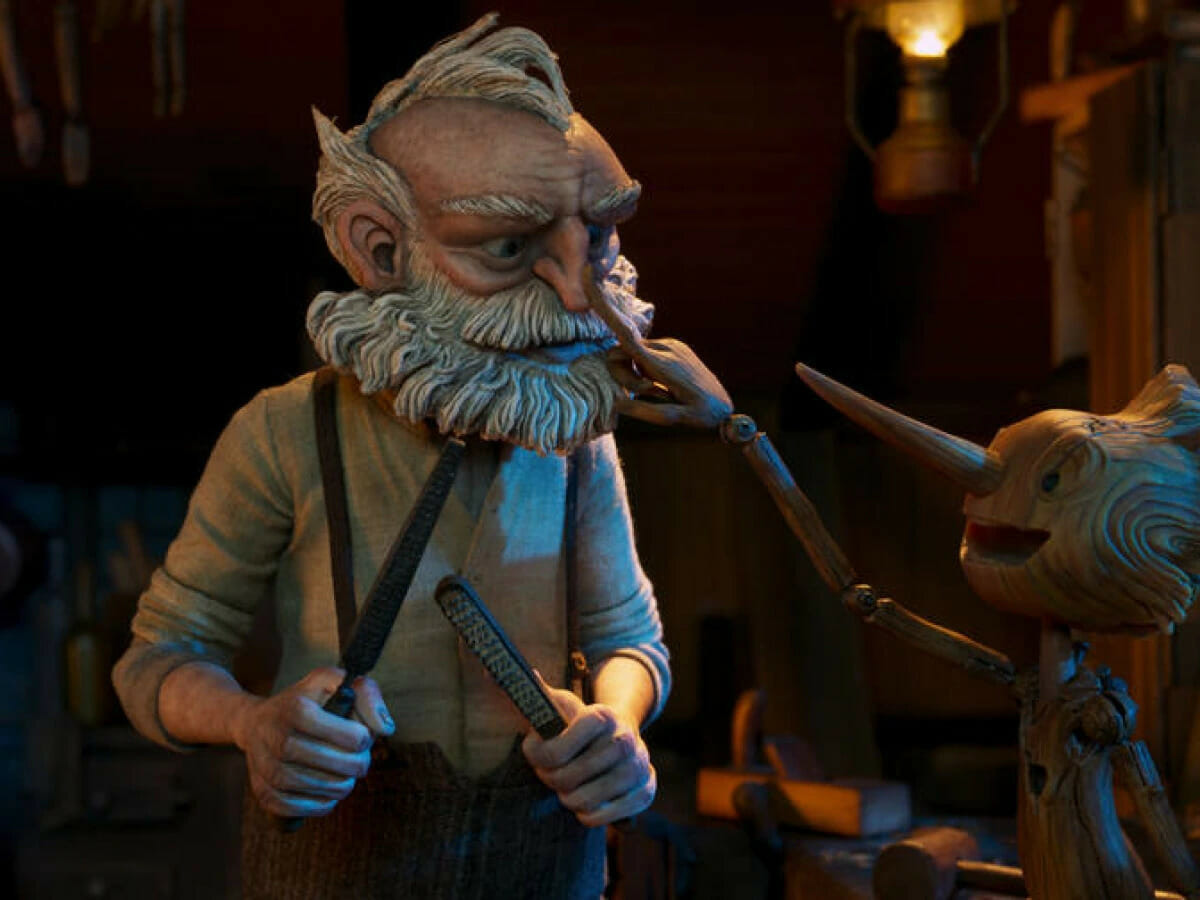 Pinóquio é um filme de animação stop-motion