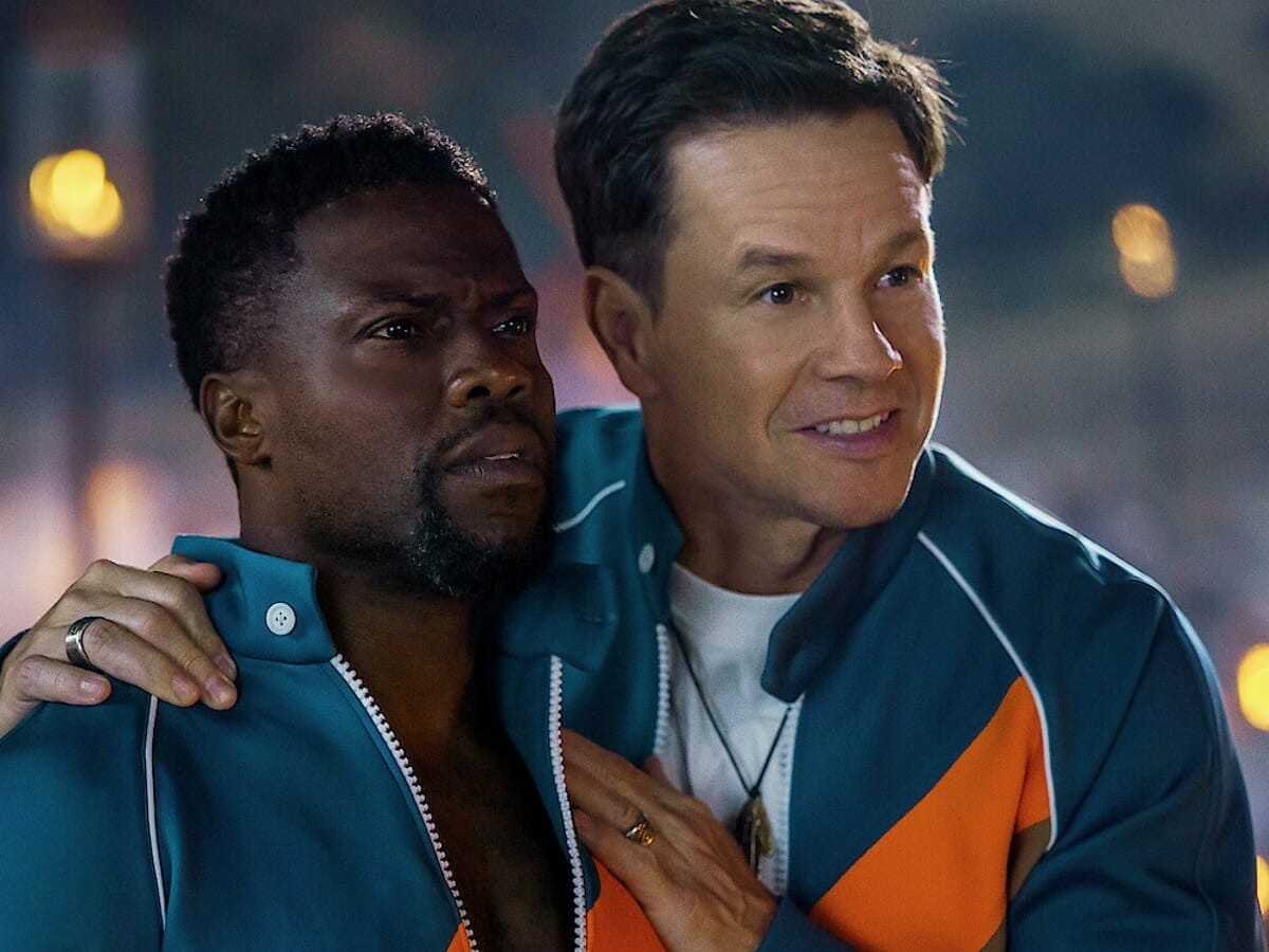 Kevin Hart e Mark Wahlberg em De Férias da Família