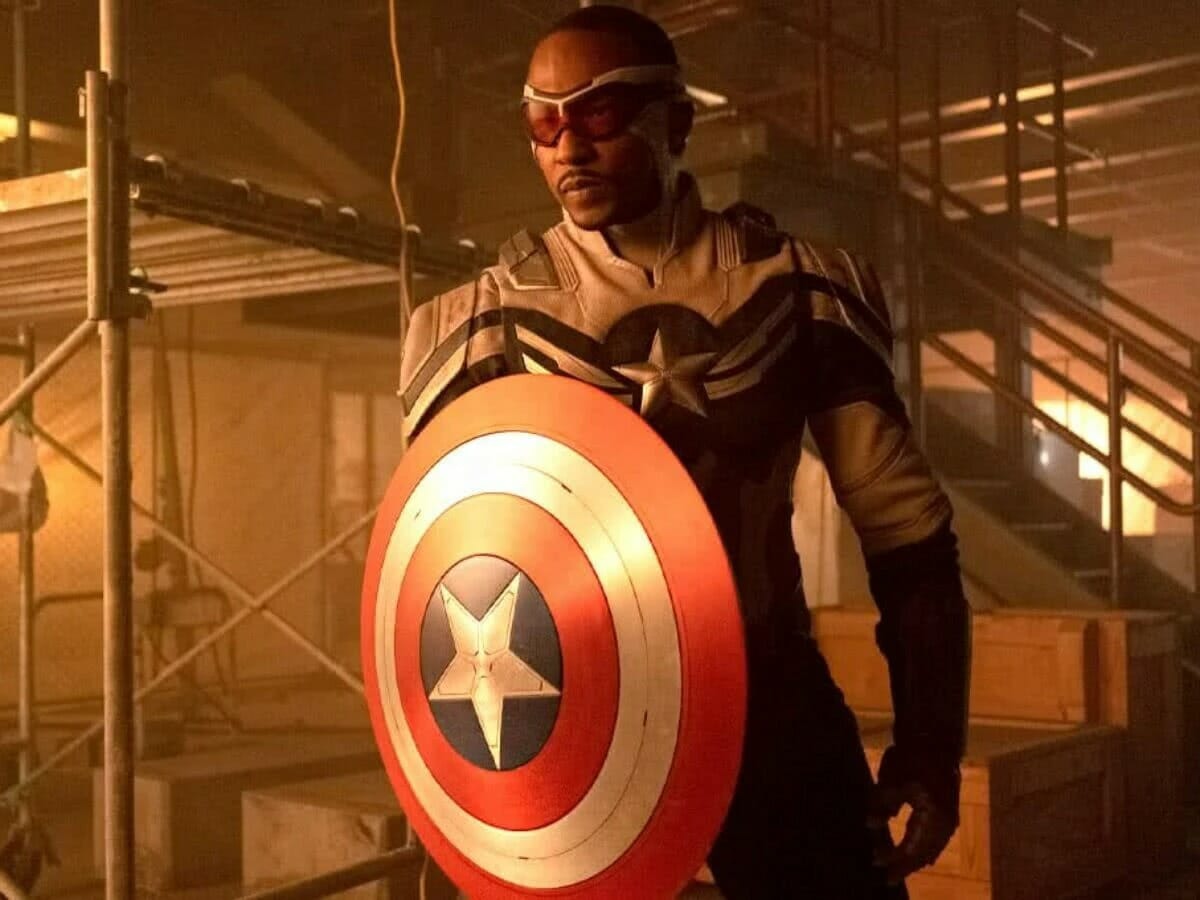 Anthony Mackie é o novo Capitão América