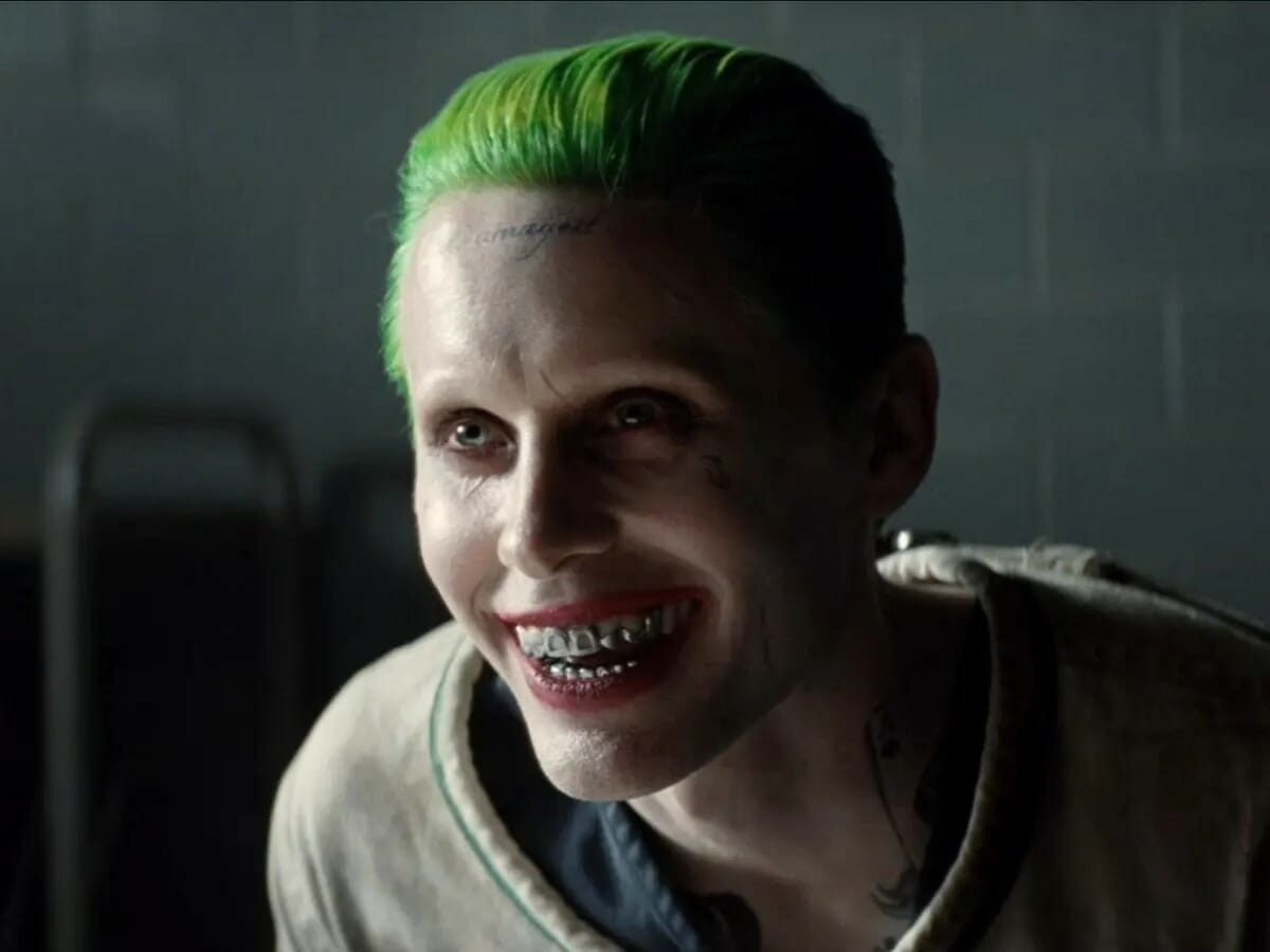 Jared Leto como Coringa em Esquadrão Suicida