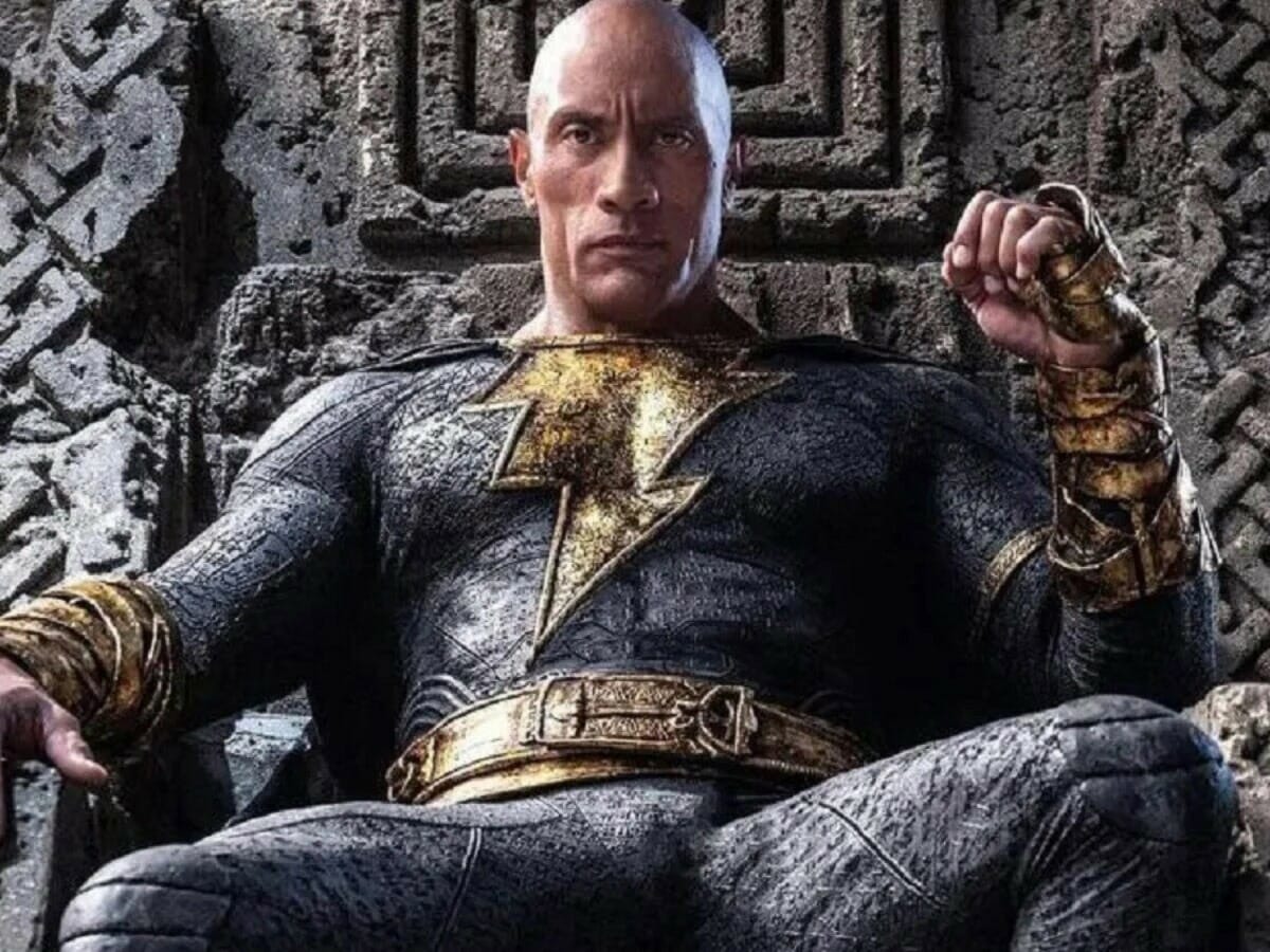 Dwayne Johnson vive o Adão Negro