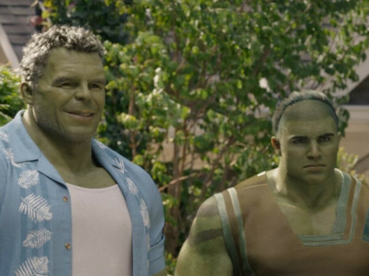 Hulk e Skaar em Mulher-Hulk