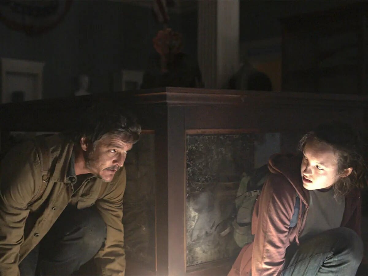 Joel e Ellie na série de The Last of Us