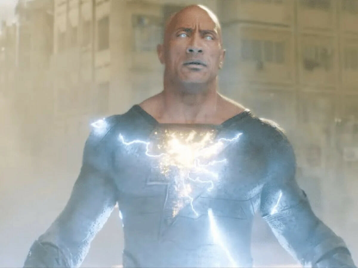Dwayne Johnson como Adão Negro