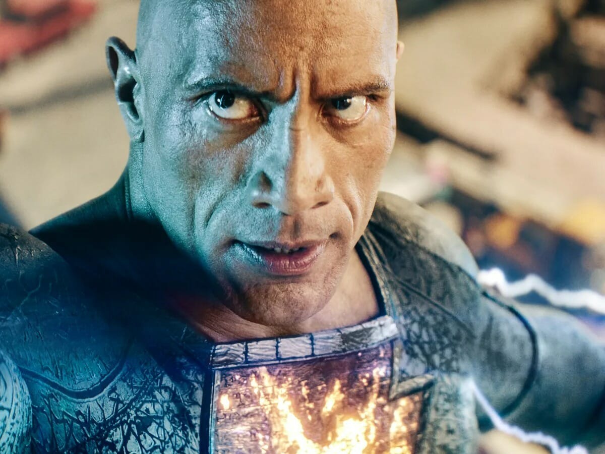 The Rock como Adão Negro